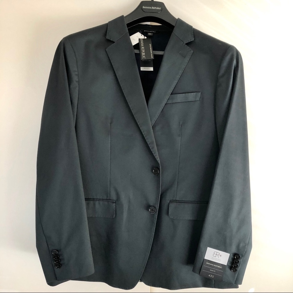 NWT Banana Republic Rapid Movement Slim Fit Blazer